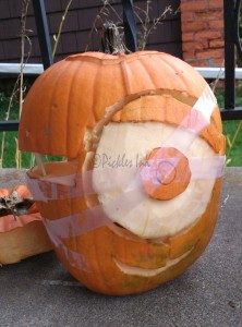 Repaired pumpkin